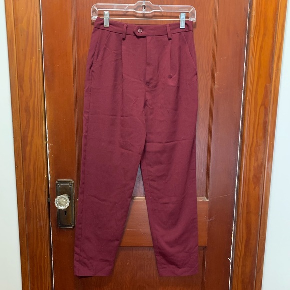 Forever 21 Pants - Forever 21 Maroon Dress Pants